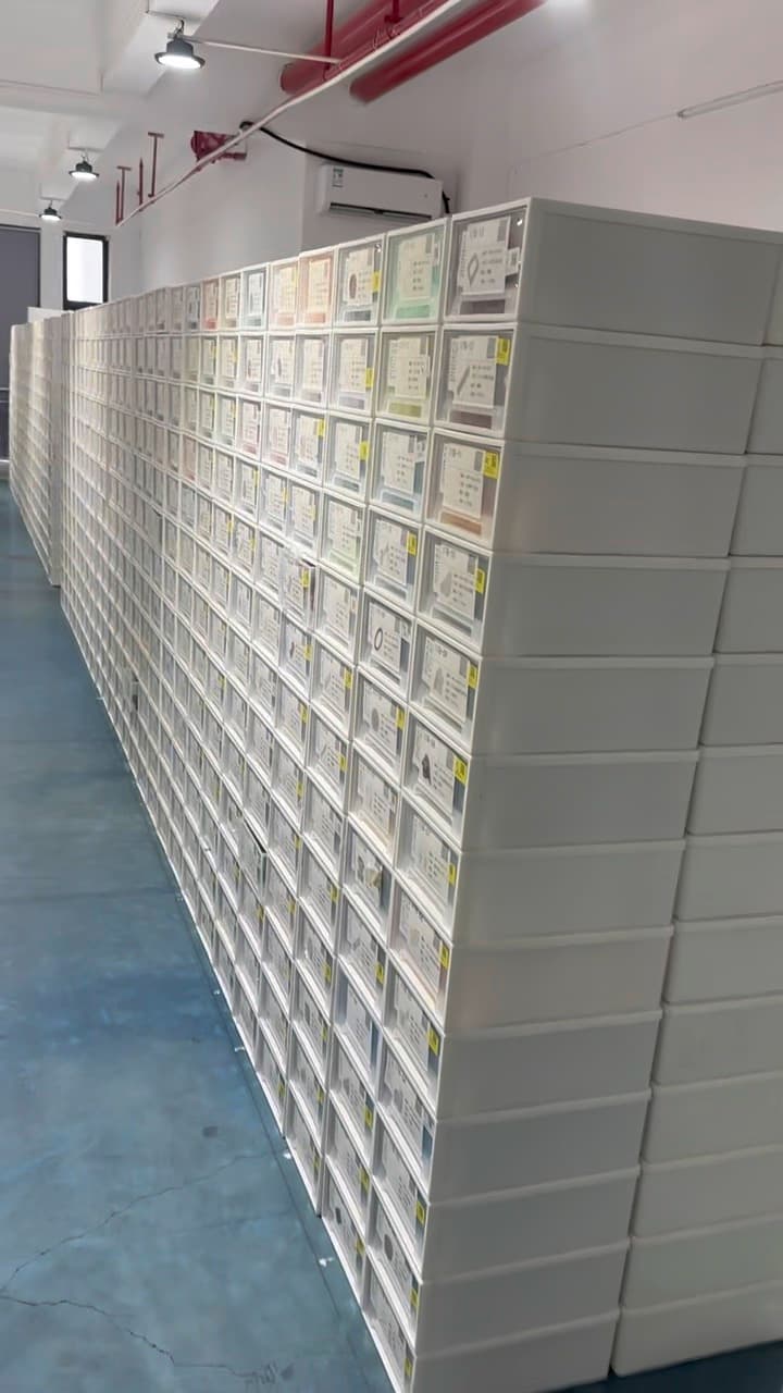 Система хранения деталей на производстве GoBricks